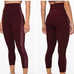 LULULEMON velvet leggings